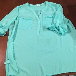 Light weight sheer blouse